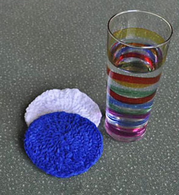 Hanukkah And Christmas Coasters (Crochet)