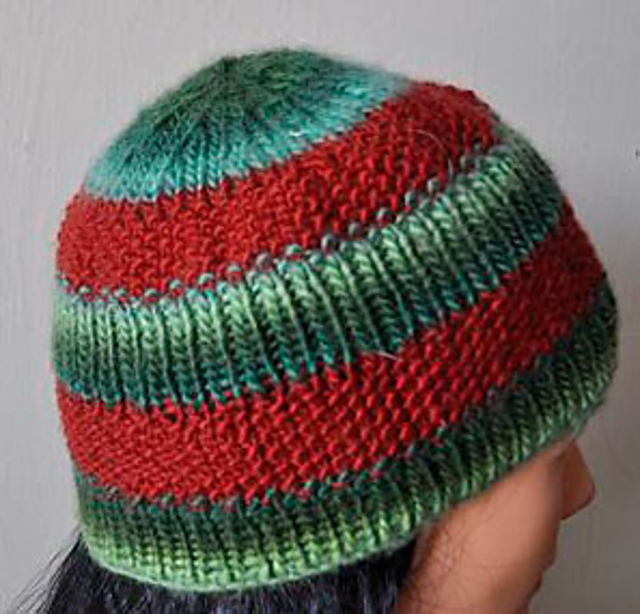 Rib and Seed Hat