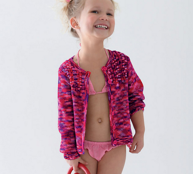 PULL multicolore brouillé fille
