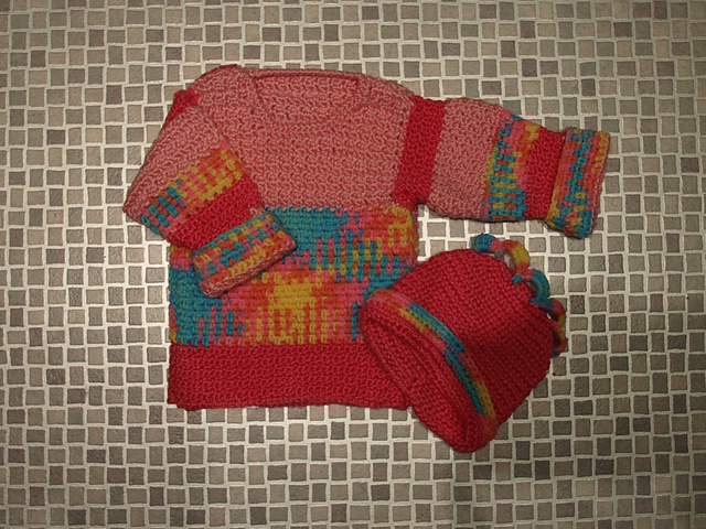 Fantasy Flowers Pullover