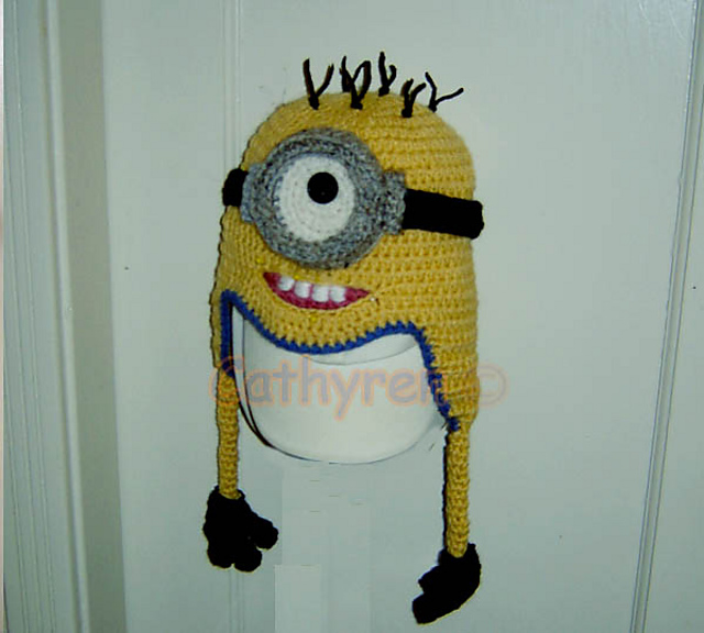 Minion Earflap Hat/Beanie