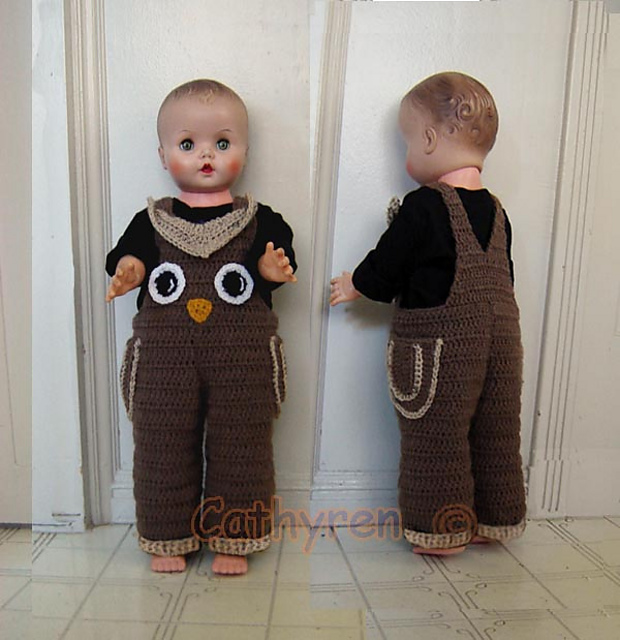 Baby Owl Overalls