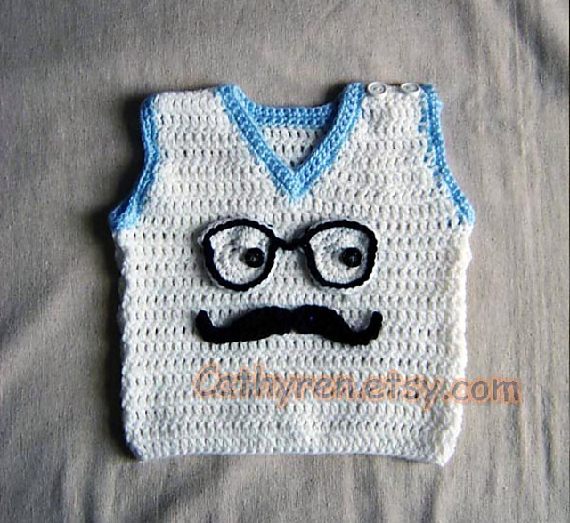Baby Vest with Applique