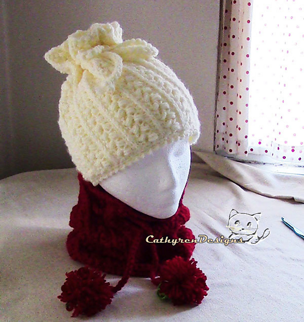 Messy Bun Hat Neck Warmer