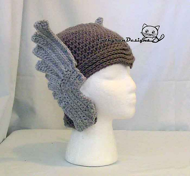 Thor Helmet with Flying Wings