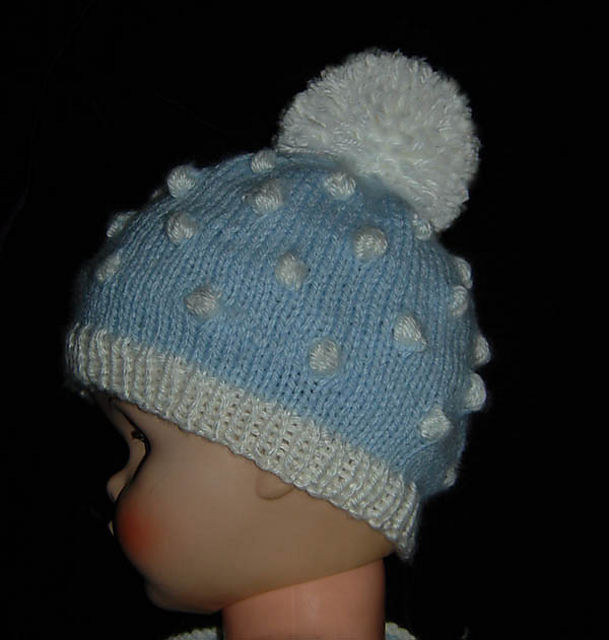 Baby Toddler Hat with Pom-pom