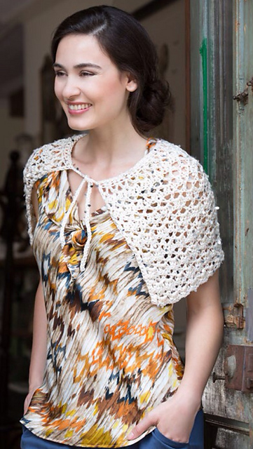 Exquisite Tied Capelet