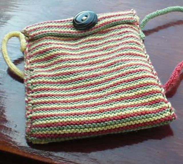 Easy Striped Bag: Flip Flop