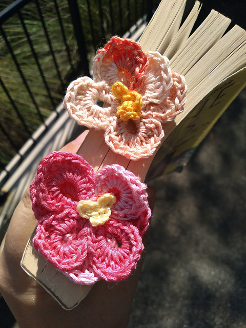 Pretty in Pink Camellia Bookmark