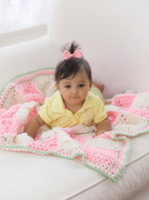 Blocks for Baby Crochet Blanket
