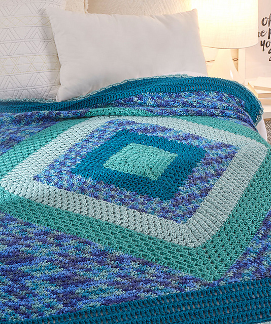 Sea Glass Throw
