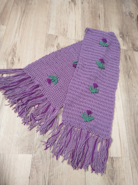 Bonnie Thistle Scarf
