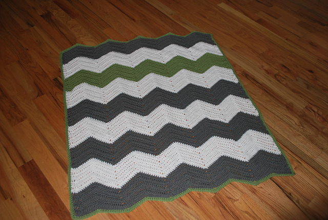 Chevron Baby Blanket