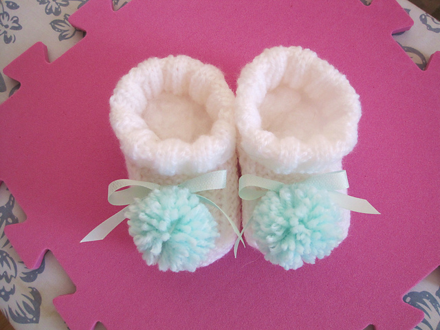 Simply Blue Booties