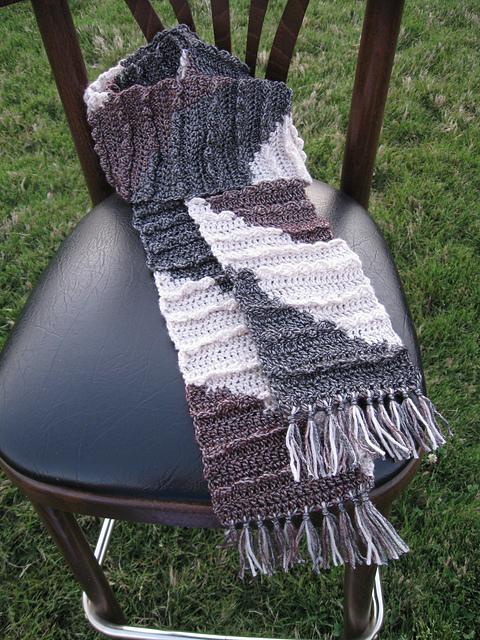 Rows of Ruffles Scarf