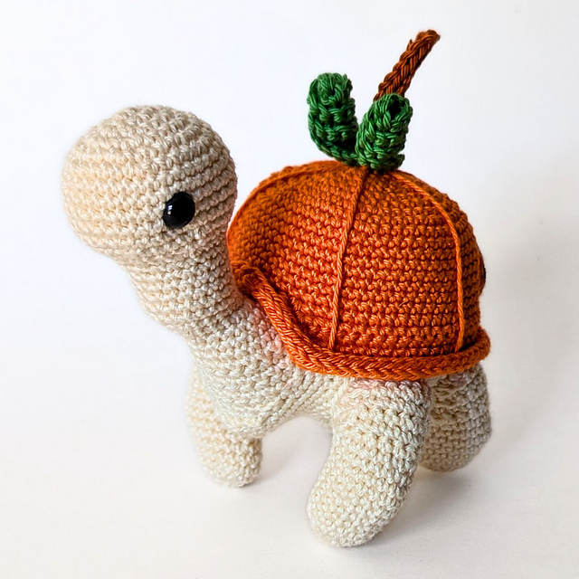 Sammie the Turtle Pumpkin Shell