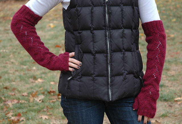 Elegant Alpaca Fingerless Gloves