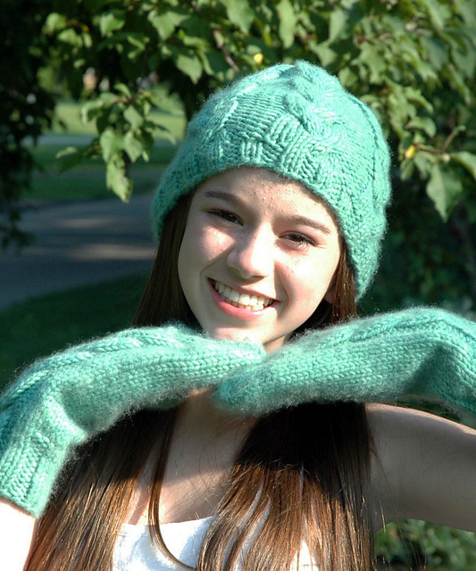 Braid Mittens