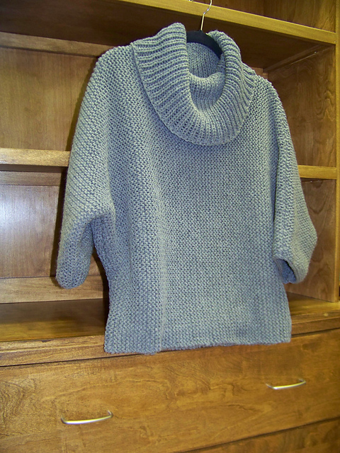 Dolman Cowl Neck Sweater