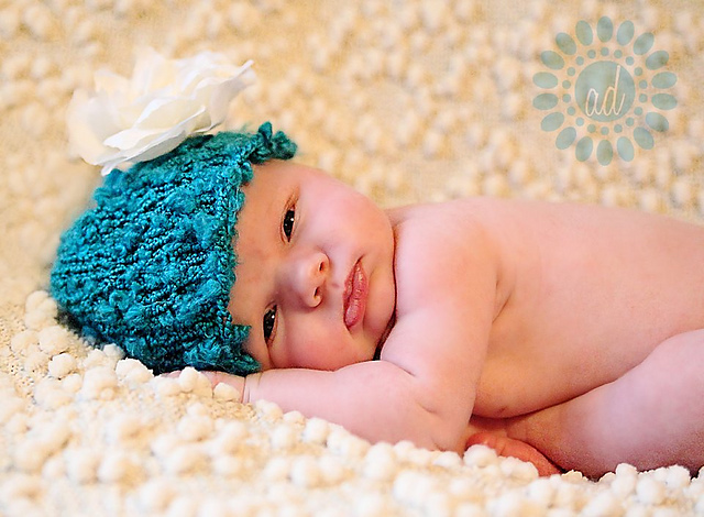 Teal Poms