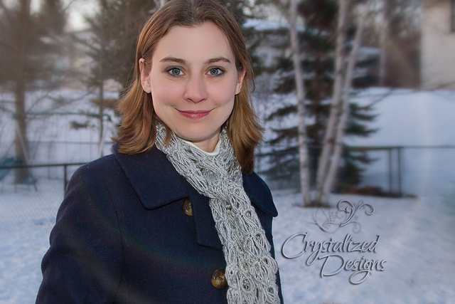 Broomstick Lace Scarf