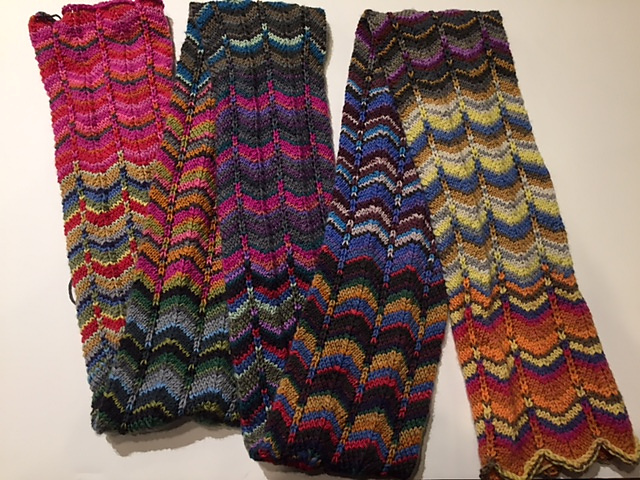 Chevron Sock Scarf
