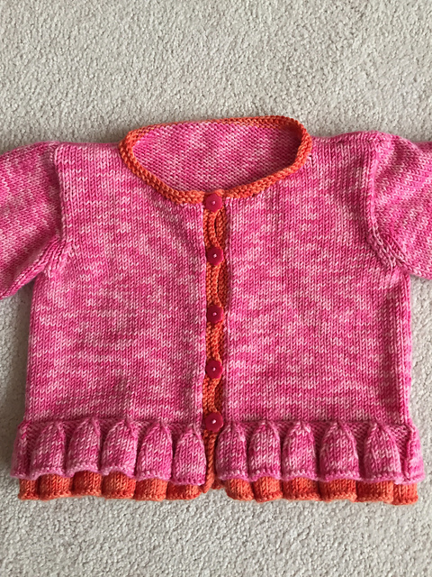 Frill Edged Cardigan