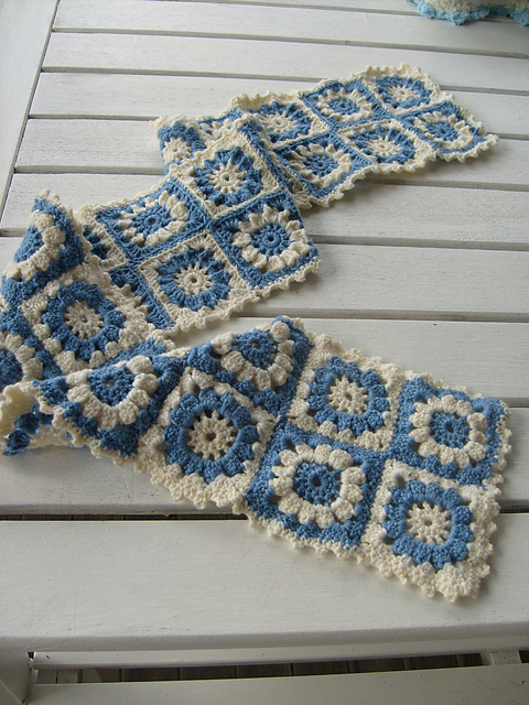 #4 Square Motif Scarf
