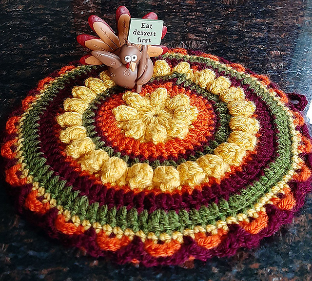 Shades of Autumn Hot Pad