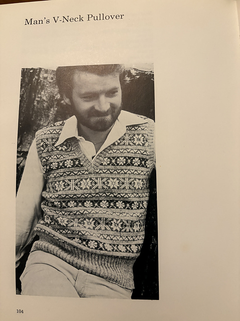 Man's V-Neck Pullover