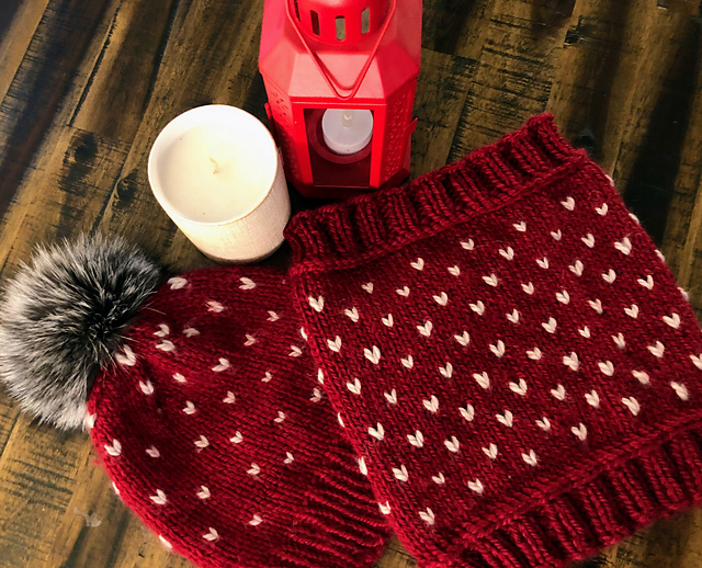 Snowshoe Hat and Cowl