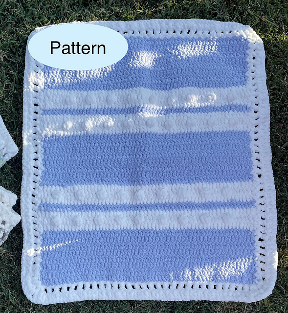 Dreamy Bobbles Baby Blanket