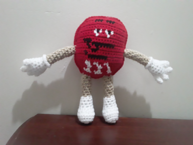 M&M Red (Larger version)