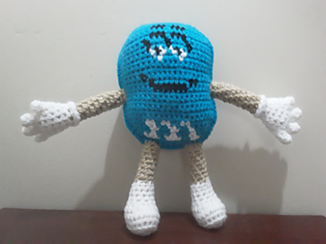 M&M Blue (Large Version)