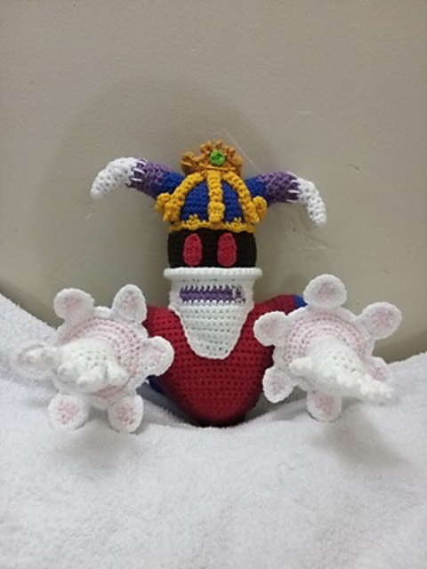 Ravelry: Traitor Majolor (Kirby) pattern by Christjan Bee