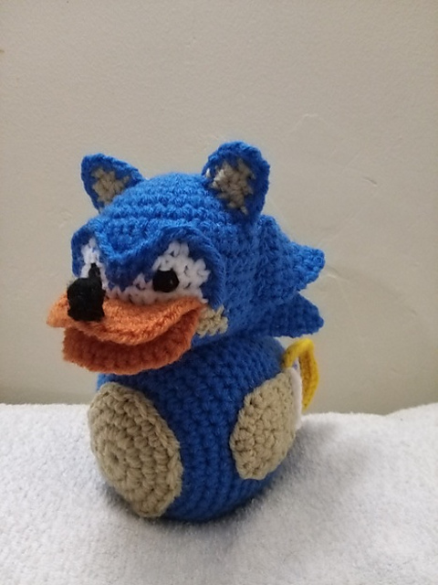 Sonic the Hedgehog Rubber Duck