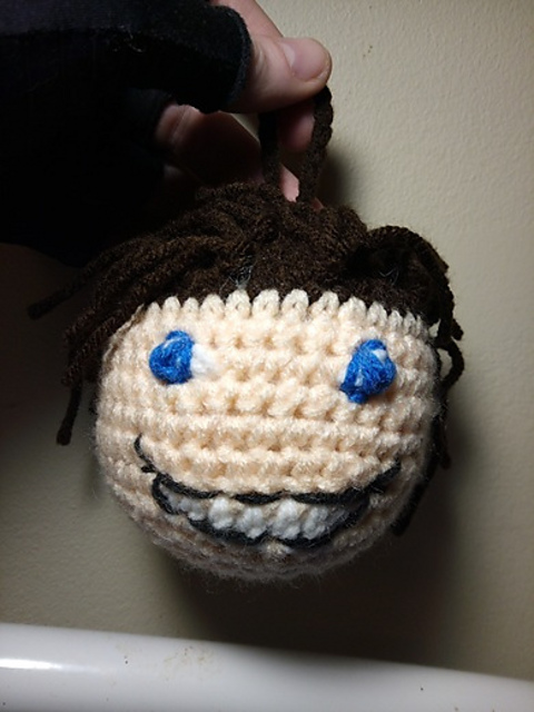 Boy Christmas Ball Ornament