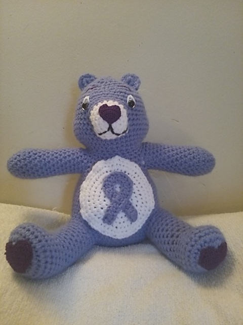Cancer Awareness Teddy Bear
