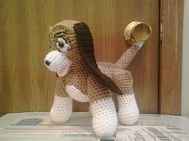Copper the Hound Standing Disney