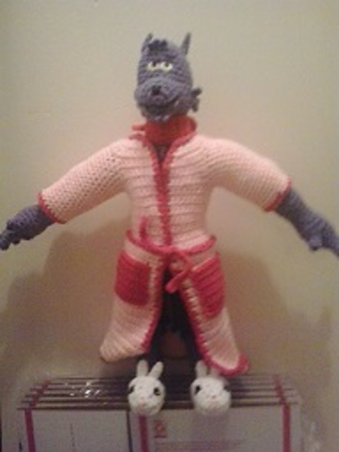 Bernard's Bathrobe and Bunny Slippers