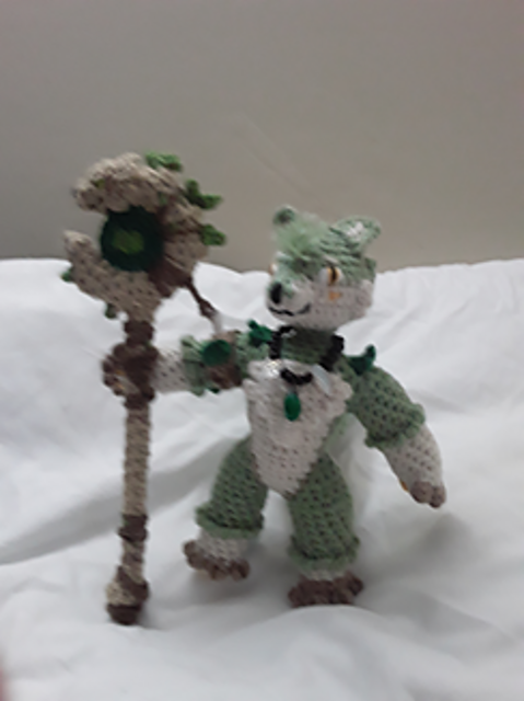 Mini Azoku the Wolf Mage