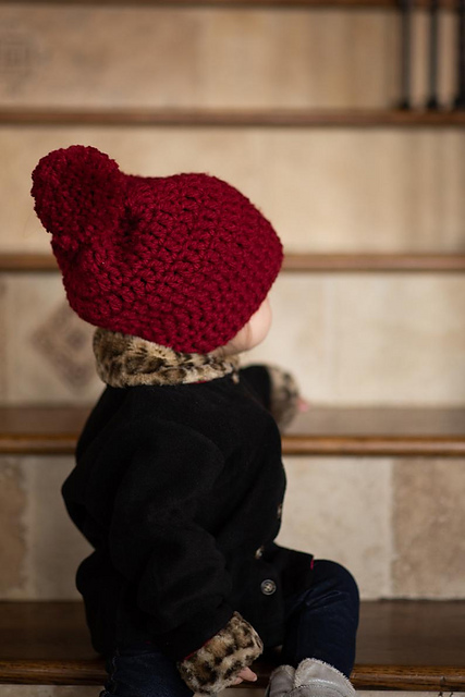 Winter Toddler Bonnet