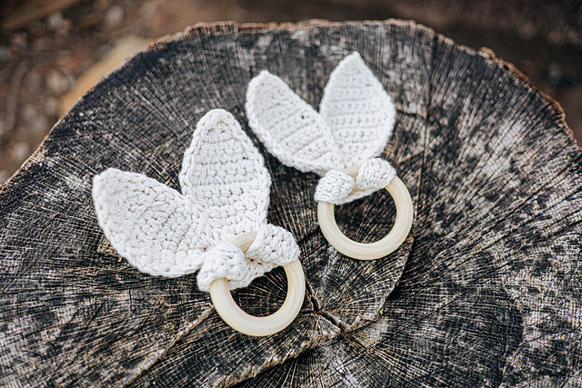 Cotton Bunny Teether