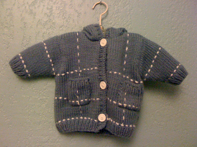 №01 Hooded cardigan