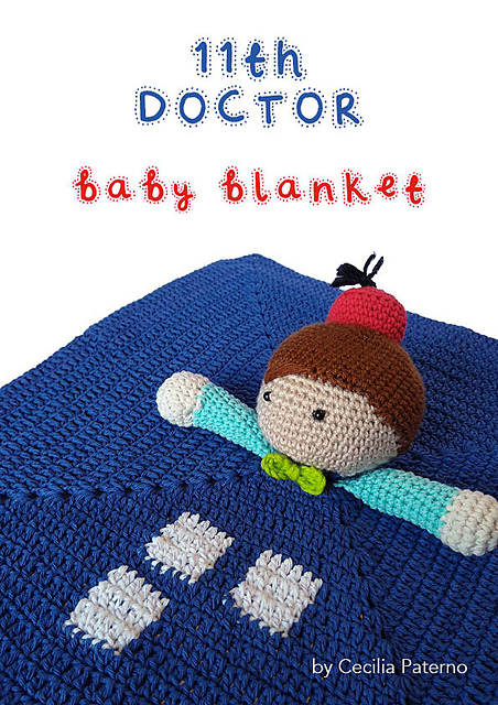 11th DOCTOR Baby Blanket
