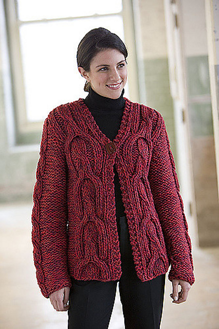 Marl La Cabled Coat