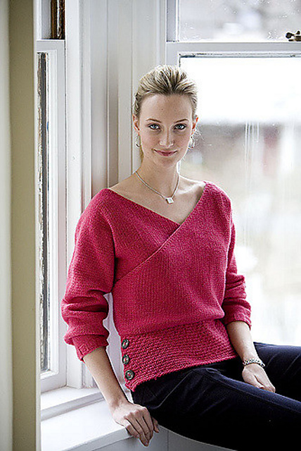 Princess and Duchess Wrap Pullover