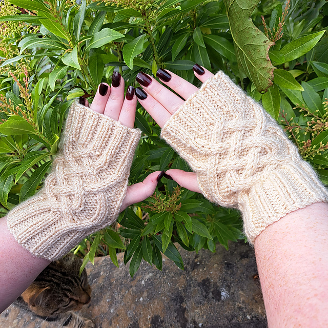 Binevenagh Fingerless Gloves