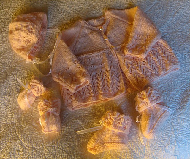 Lacy Matinee Set 