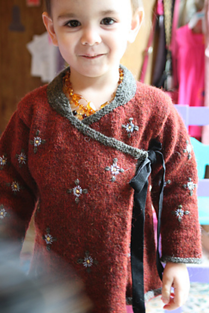 Embroidered Kimono